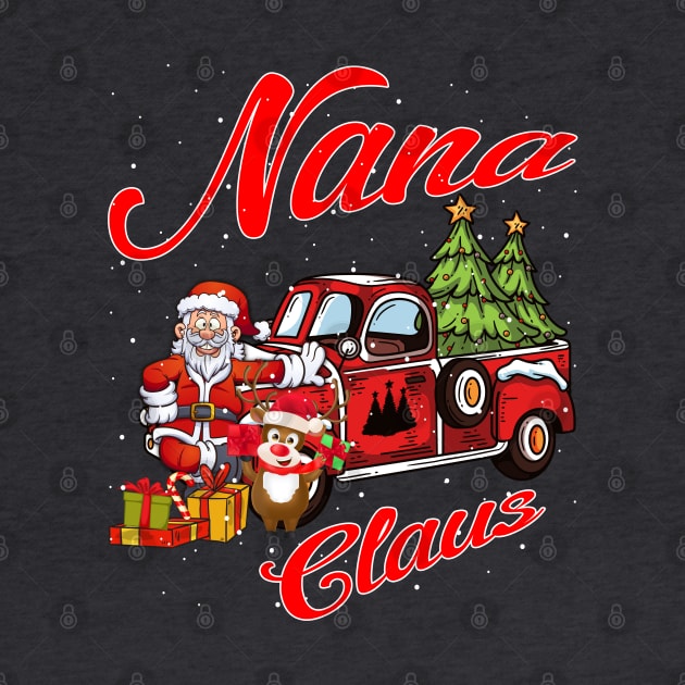 Nana Claus Santa Car Christmas Funny Awesome Gift by intelus